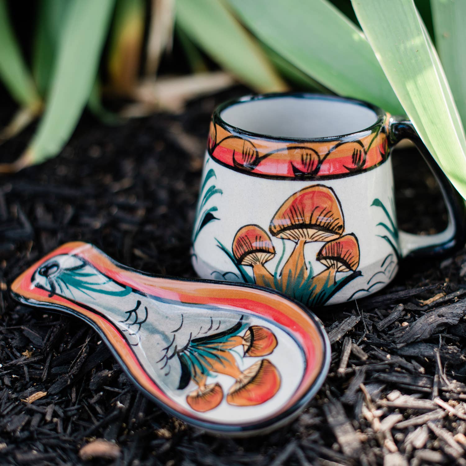 Lucia's Imports - Vendita all'ingrosso Poggiamestolo - Porta Cucchiai a Forma di Fungo3