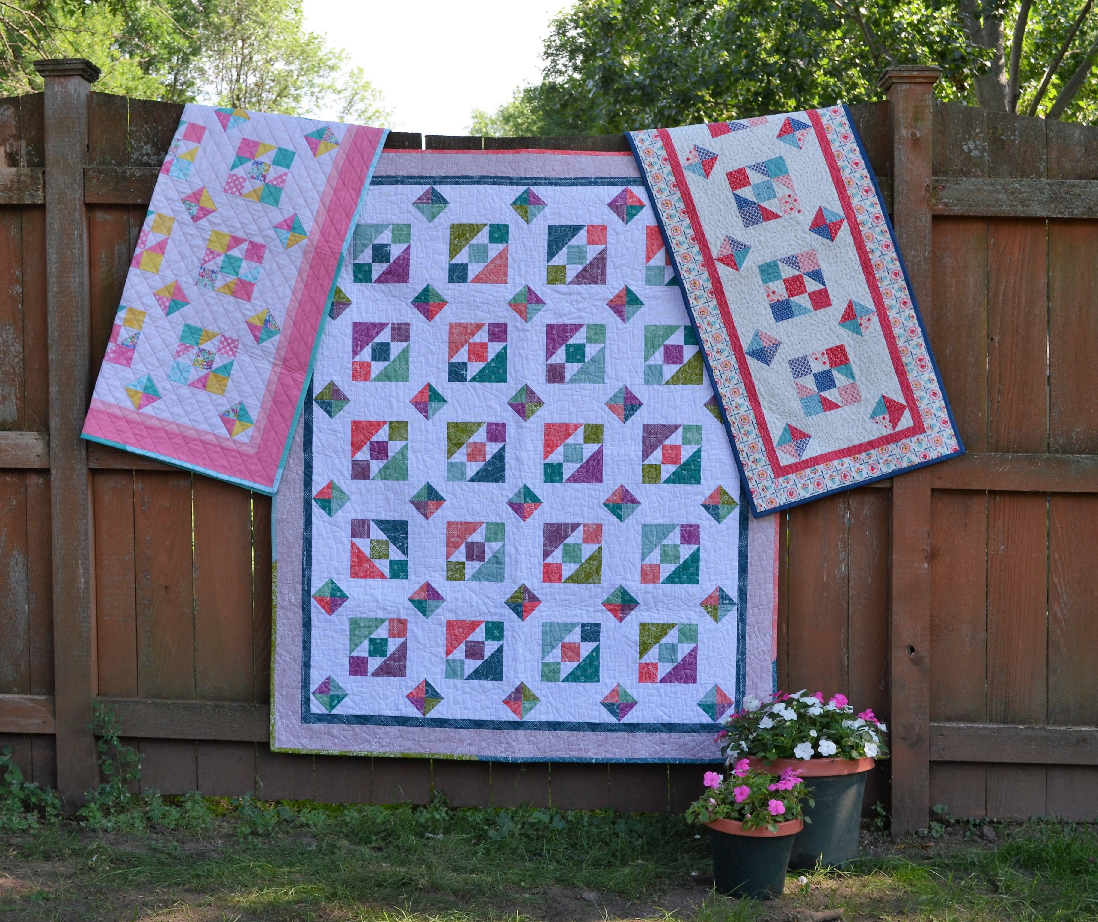 Purple Daisy Quilt Designs - Wholesale Quilt - Quinn Quilt Pattern5