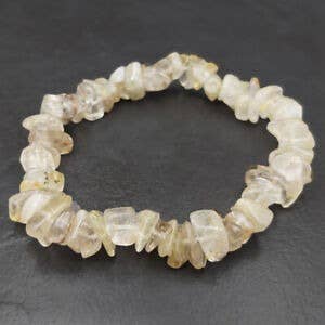 Shamans Crystal - Wholesale Beaded Bracelet - Crystal Chip Gemstone Bead Bracelet New Age Healing Chakra17