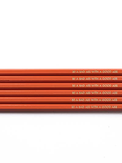 Be A Badass with A Good Ass Matite, articoli per ufficio, set di per la vendita all'ingrosso da parte di Tiramisu Paperie