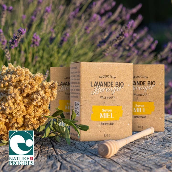 Lavande Bio Berenger – wholesale Bar Soap – Honey soap1