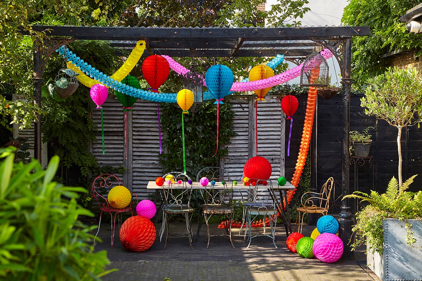 studio THIE – Engroshandel Guirlande – Klassisk guirlande i papir 4 m15