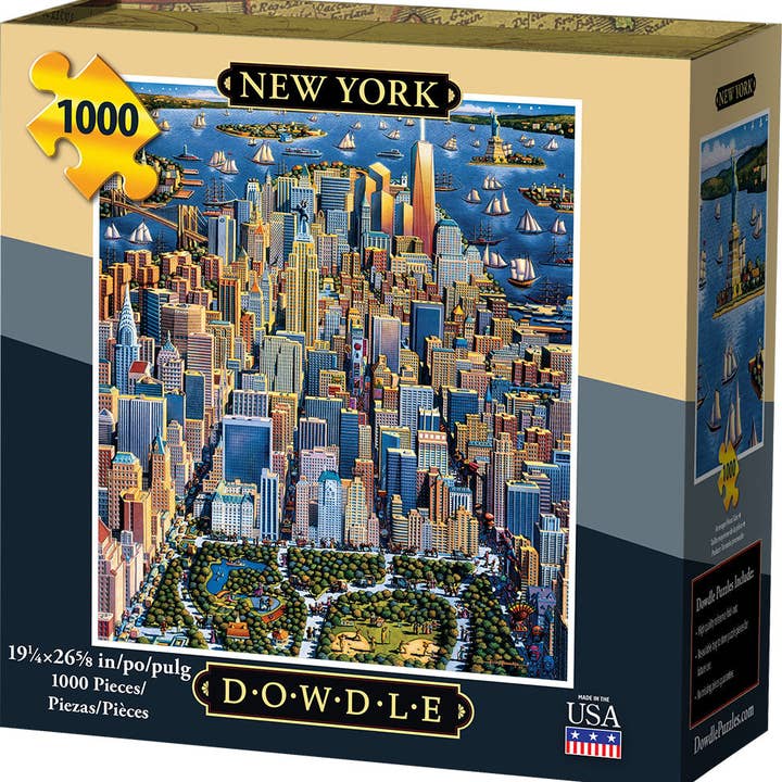 New York - 1000 Piece for wholesale by Boardwalk Puzzle Company