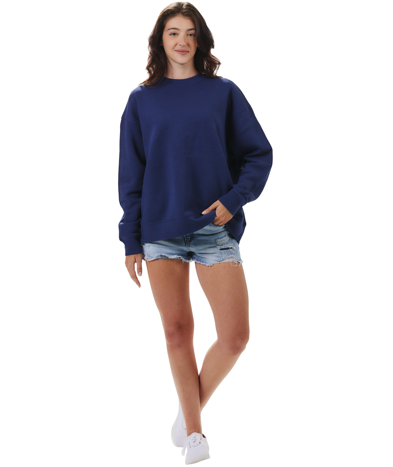 U.S. Apparel – wholesale Sweatshirt – Unisex – Unisex Snuggly Fleece Crew Neck Pullover15