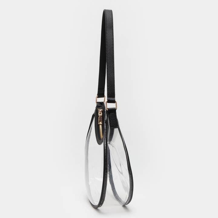 Sensibling Corp. - Wholesale Shoulder Bag - Women's - Transparent Shoulder Hobo Bag