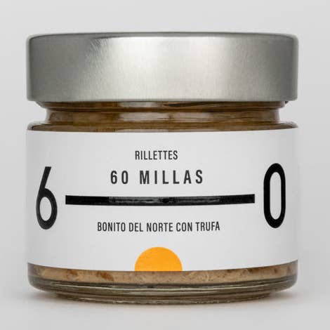 White Tuna Rillette with Truffel Oil, El Capricho, Albacore Tuna Pate. for wholesale by Spanish Colmado by Ibericos USA