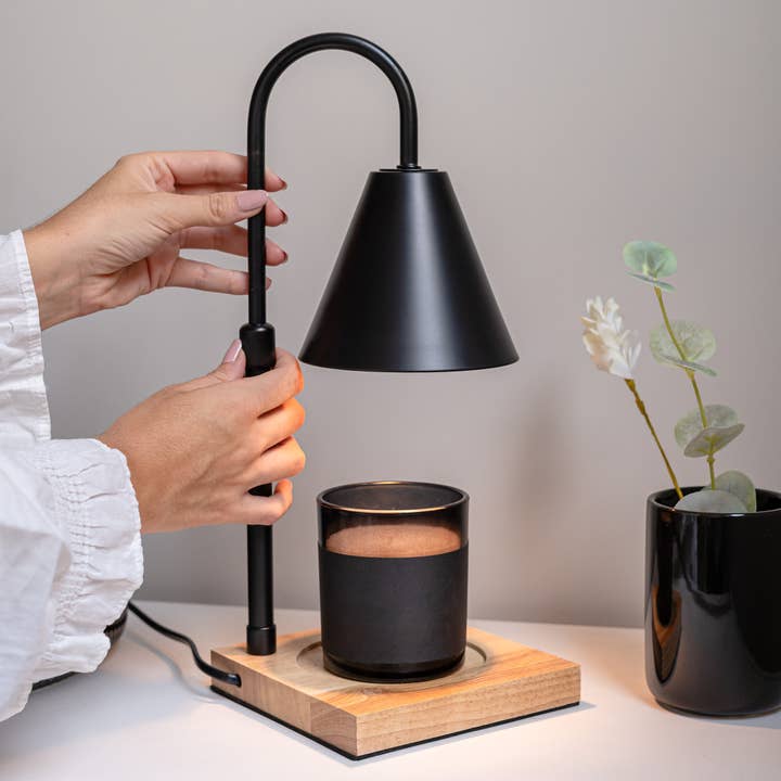 Flamingueo – wholesale Accent/desk lamp – Candle warmer lamp black candle not included & EUROPEAN plug2