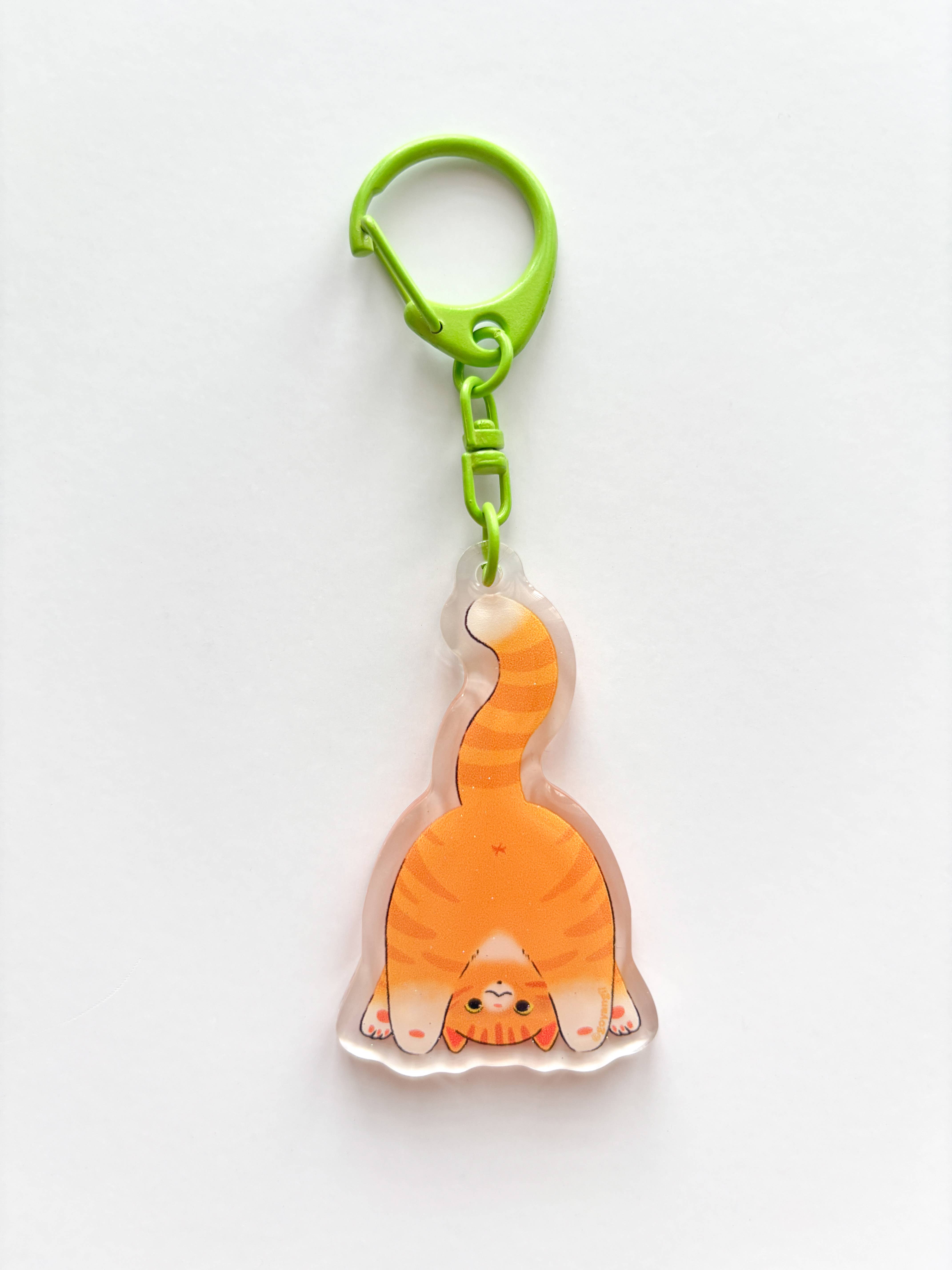 goyangii - Wholesale Keychain - Unisex - Peekaboo Glitter Acrylic Keychain0
