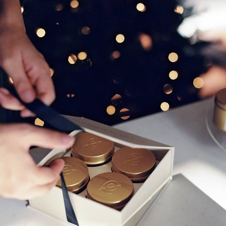 Charleston Candle Co. - Wholesale Gift Box - Travel Tin Gift Box (travel tins sold separately)