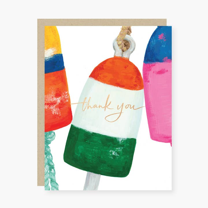 Buoy Thank You card for wholesale by 2021 Co.