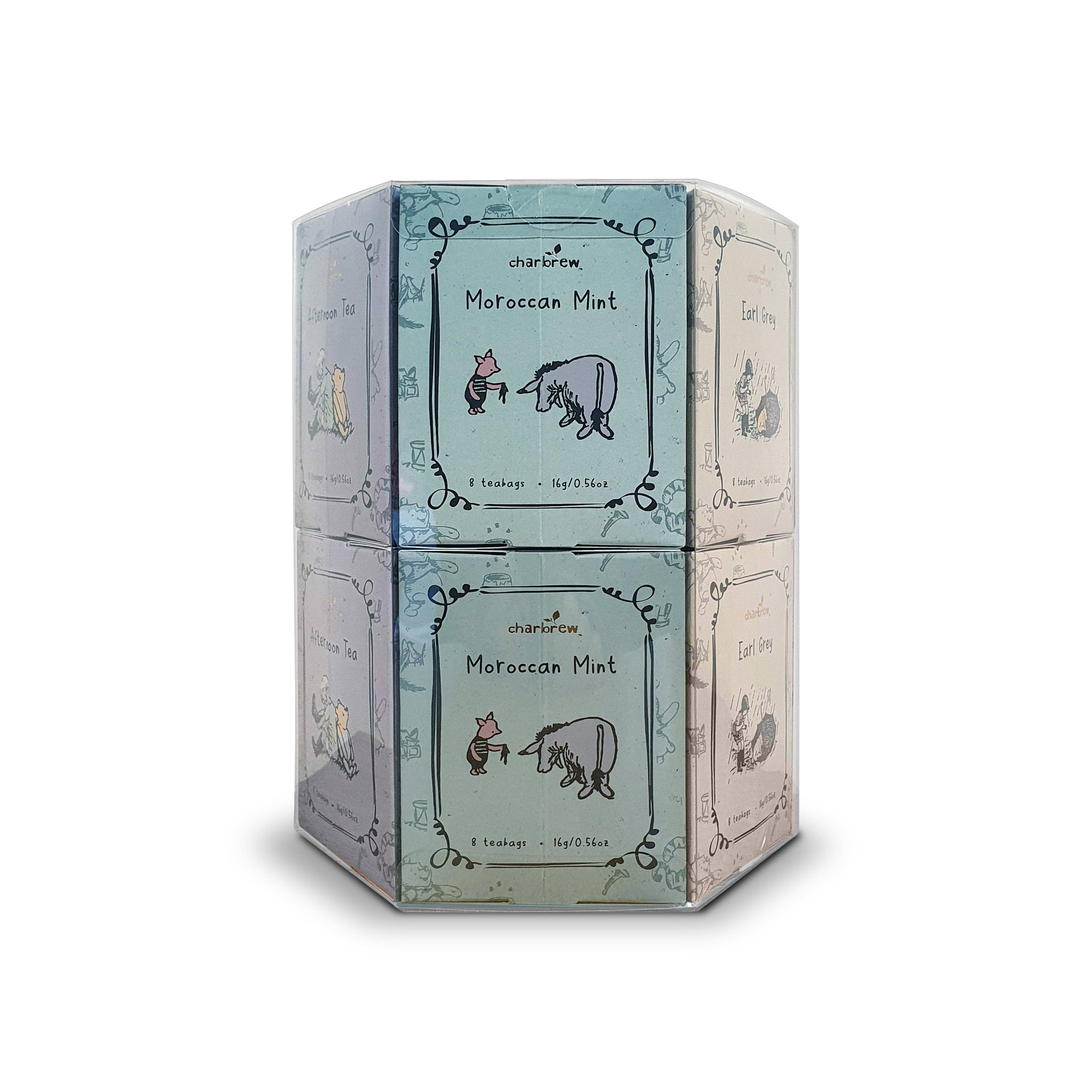 Charbrew Tea & Coffee – Großhandel Teebeutel – Winnie Double Hex Tee-Geschenkset, 96 Teebeutel5