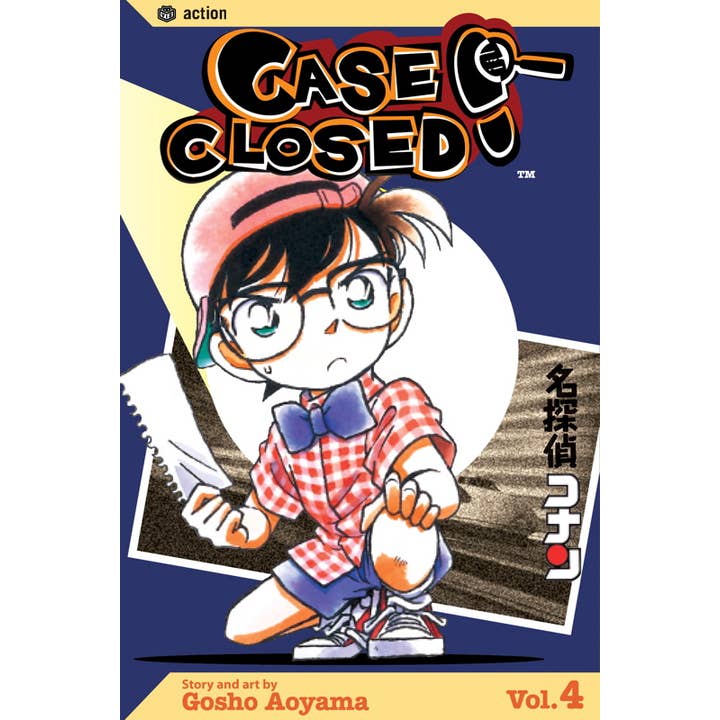 Case Closed, Vol. 4 by Gosho Aoyama for wholesale by Simon & Schuster