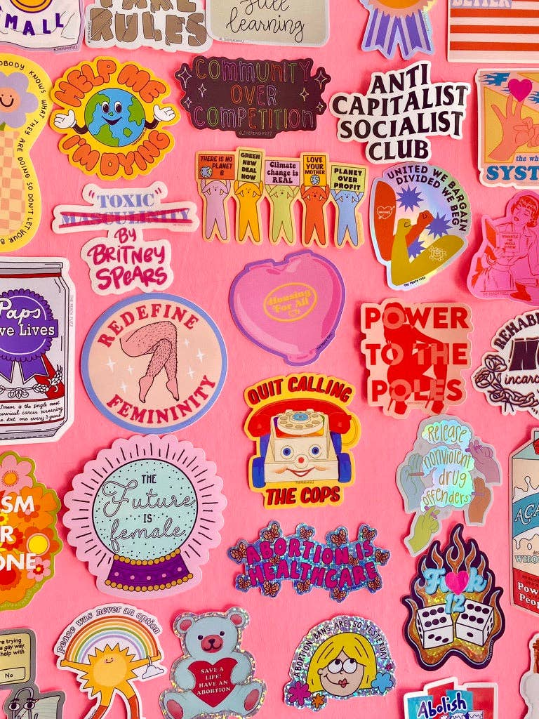 The Peach Fuzz - Vente Autocollant - Autocollant « Quit Calling The Cops »5