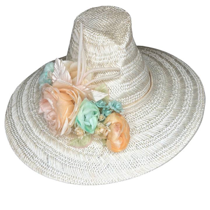 Garden Party Chapeau Hat for wholesale by Kathy Jeanne Millinery