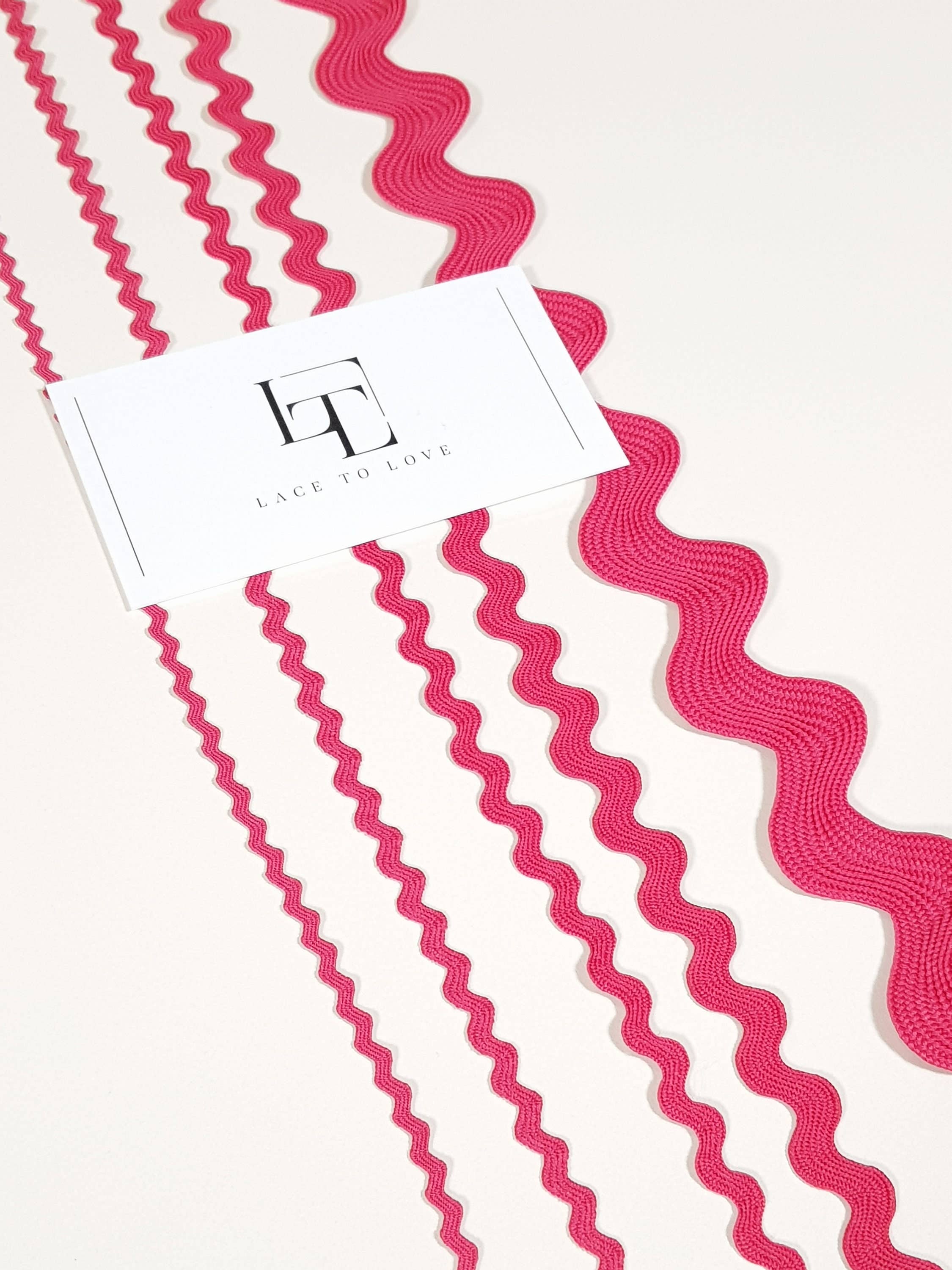 Lace To Love – wholesale Band – Rosa sicksackband, ribbat band ST10687