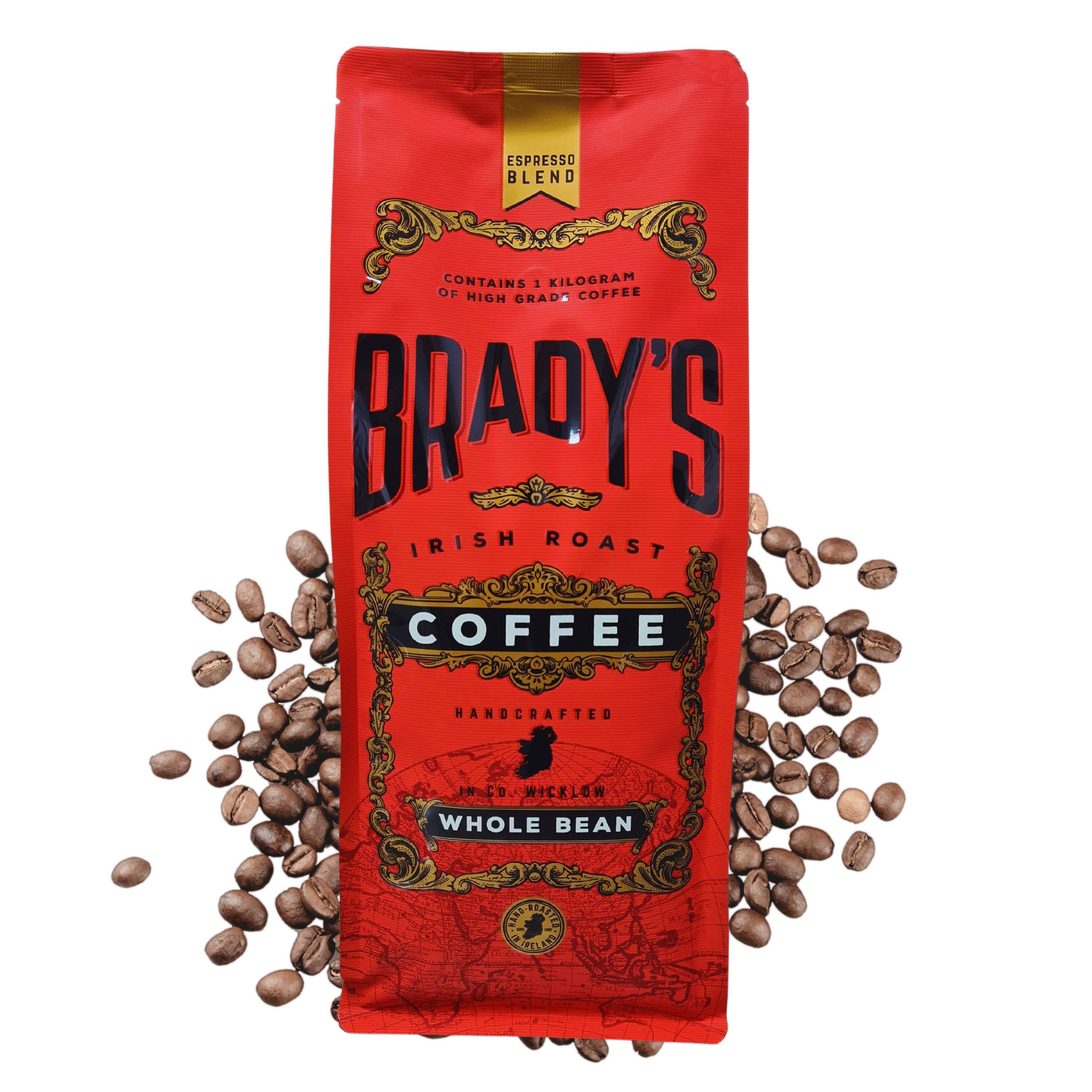 Brady's Coffee Company - Vendita all'ingrosso Caffè in grani - Brady's Coffee Company miscela espresso in grani 1 kg3