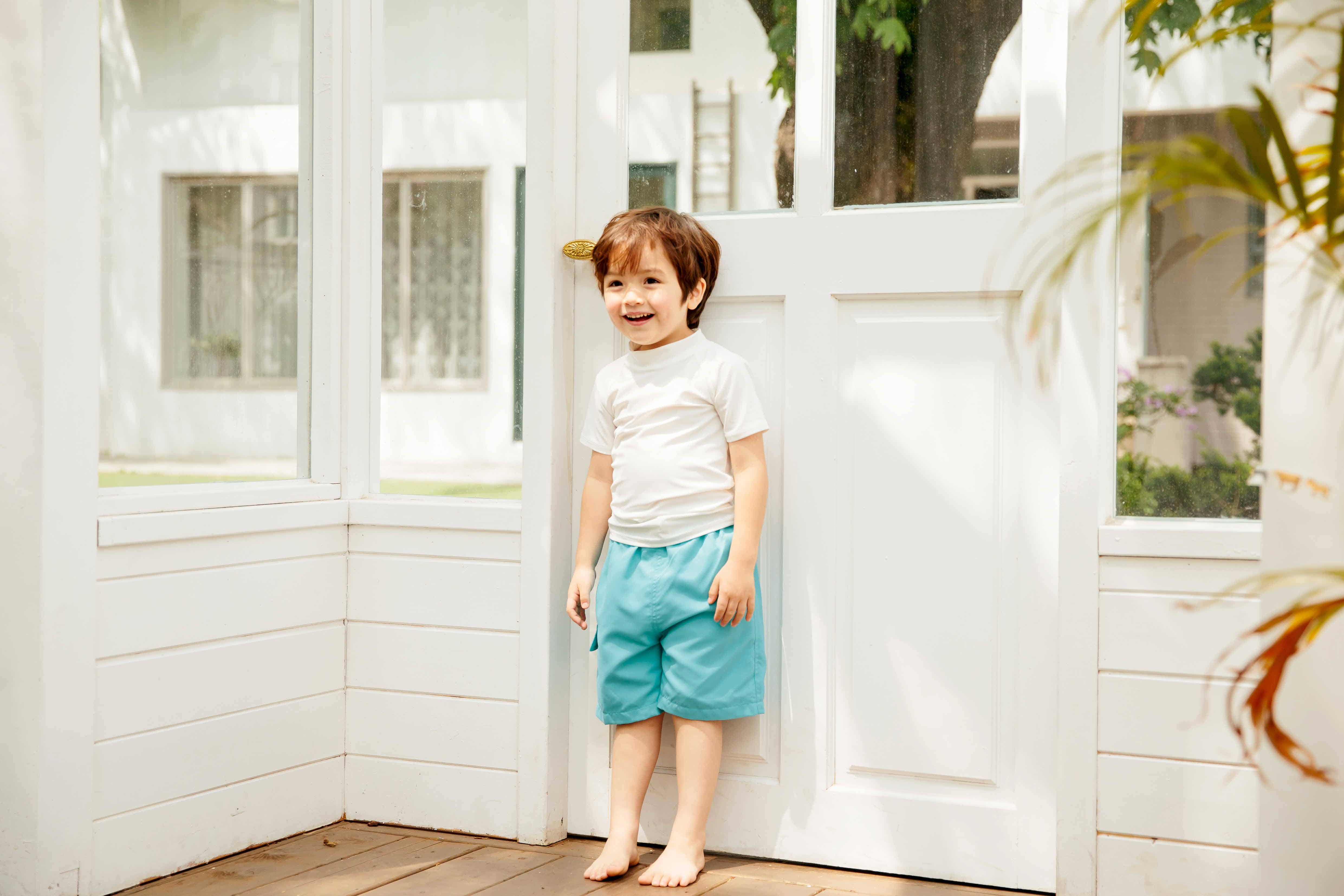 Aqua Bathers Boy Swim Trunks Shorts for wholesale on Faire1
