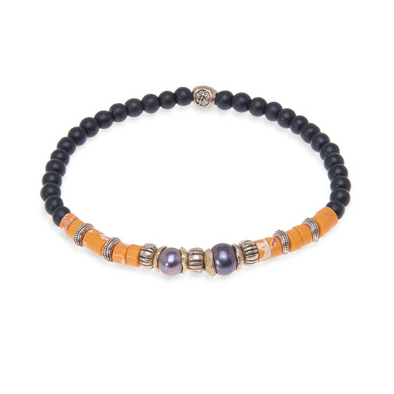 PLATADEPALO - Wholesale Beaded Bracelet - Unisex GUINDA beaded bracelet0