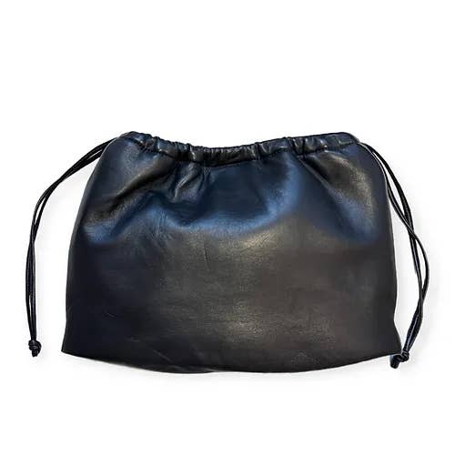 Bolsa de cordas média - Skin classic - Preto por atacado de MARIELAURENCESTEVIGNY