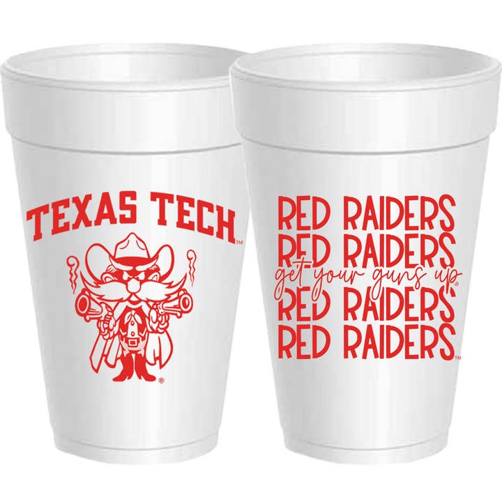 Texas Tech - Red Raider Mirror - 10 pack for wholesale by Sassy Cups