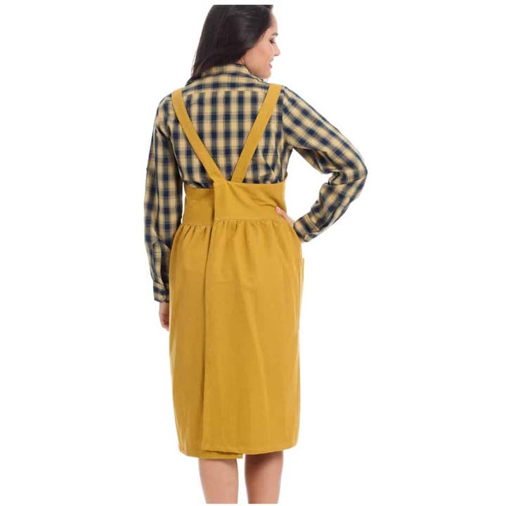 West Rose abbigliamento professionale - Wholesale Apron - JANETTE SAFFRON WORK APRON5