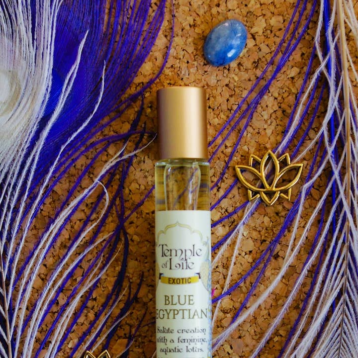 Exotic Perfume Oil | Blue Egyptian | Lotus Perfumes and other Purchase Wholesale free rollerball. Free Returns & Net 60 Terms on Faire trending on Faire.