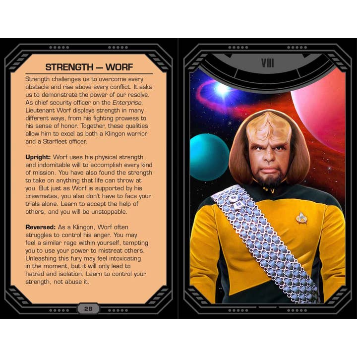 Cardshouse – wholesale Tarot-kort – Star Trek The Next Generation tarotkort från Insight Editions10