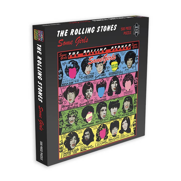 Rolling Stones Some Girls (500 Piece Jigsaw Puzzle) for wholesale by AQUARIUS, GAMAGO, ICUP, & ROCK SAWS by NMR Brands