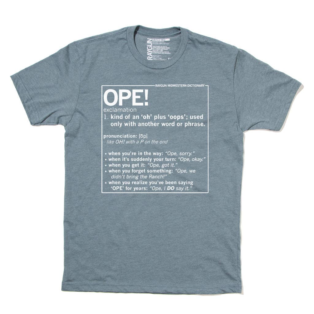 RAYGUN - Wholesale Screen Printed T-Shirt - Unisex - Ope Definition1