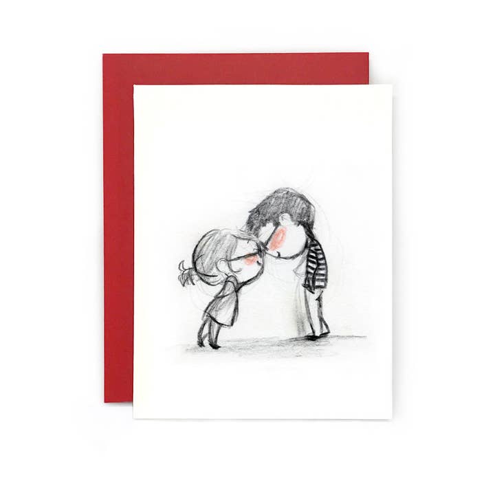 Clink Greeting Card for wholesale by Le Petit Elefant