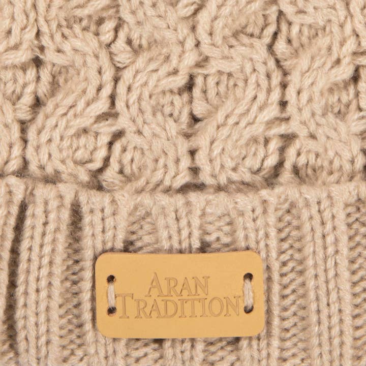 Aran Traditions - Wholesale Beanie - Women's - Aran Cable Knit Beanie Hat20