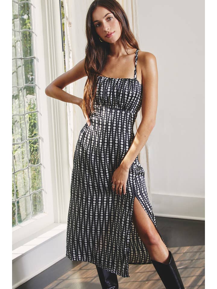 ECLIPSE New MoonTie Back Midi Dress (1) for wholesale on Faire3