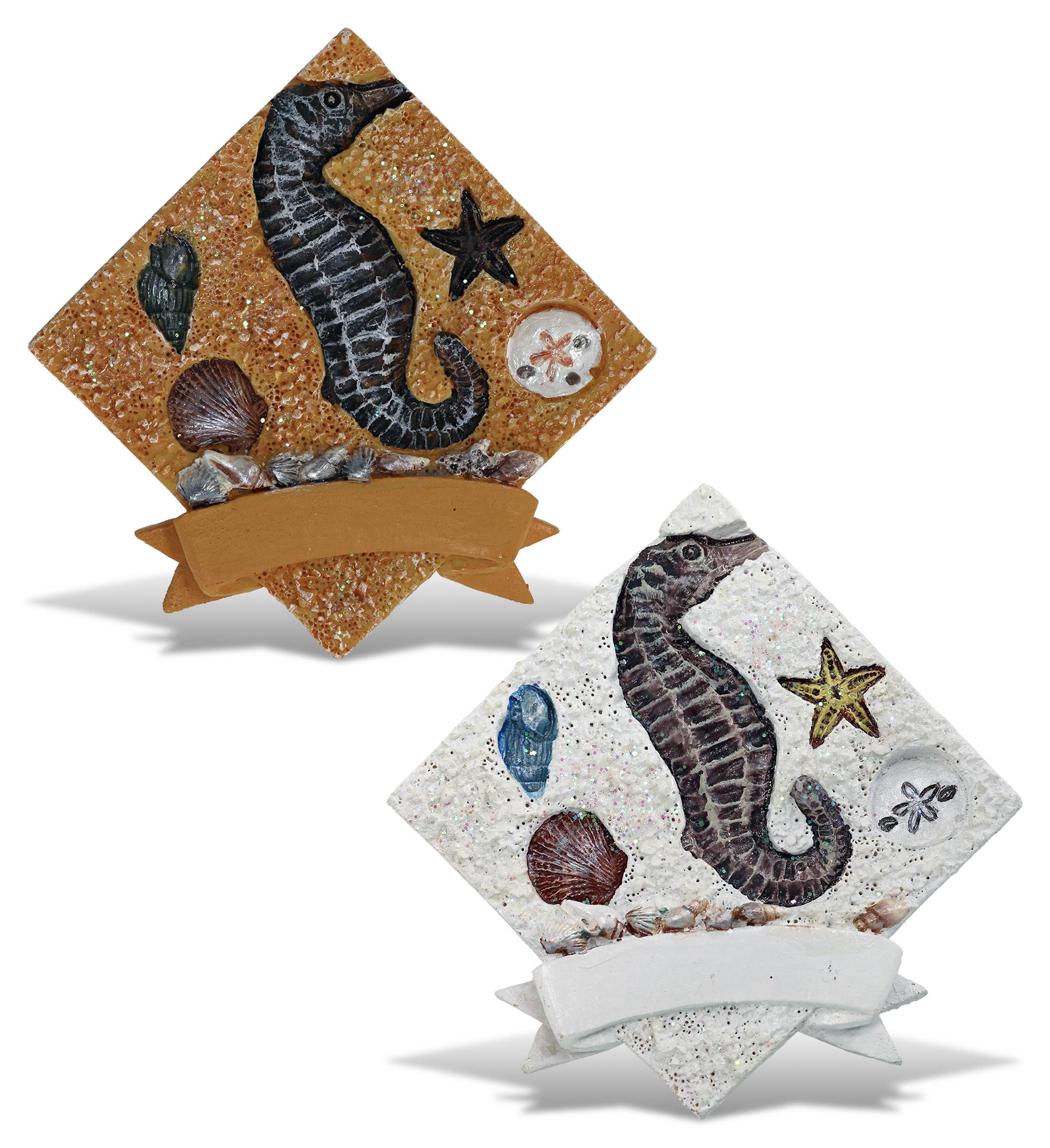 Cota Global - Vente Aimants - Aimant en résine - Carré de sable - Hippocampe0