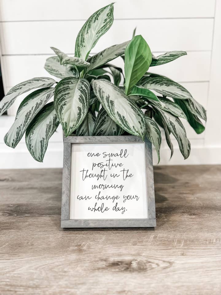 One Small Positive Thought for wholesale by Wooden Arrow Designs