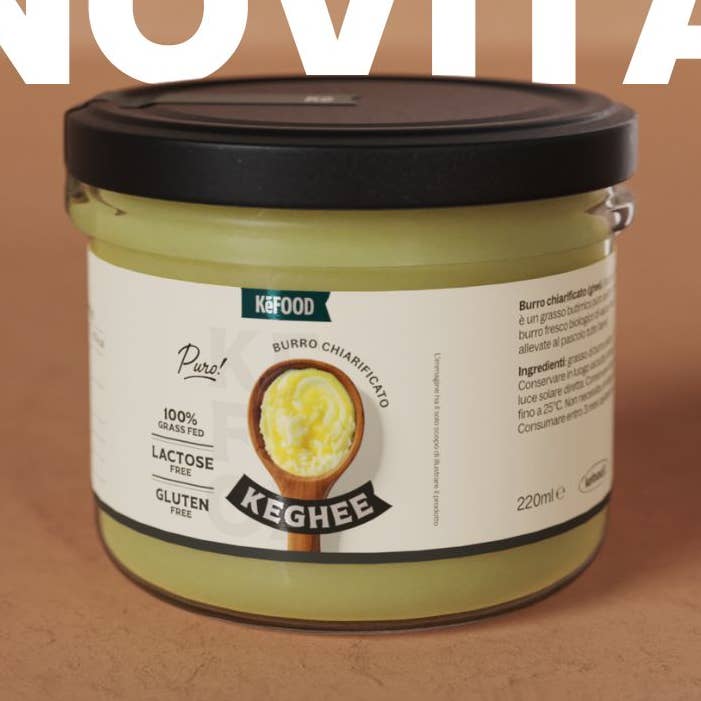 KeFood – Großhandel Speiseöl – GHEE GRASS-FED 220 ML BUTTERREINFETT LAKTOSEFREI0