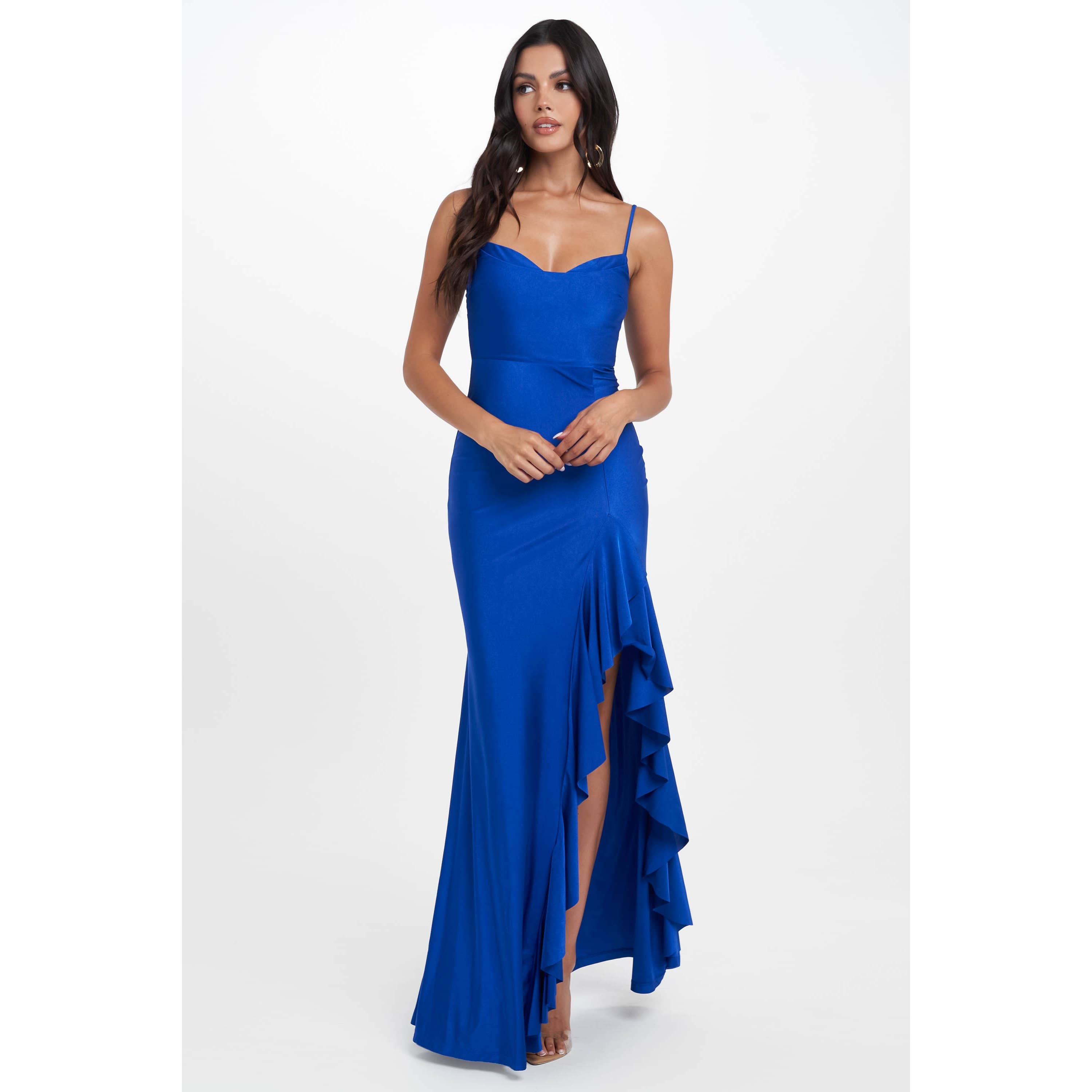 CEFIAN FASHION - Wholesale Dress - Women's - LEA SWEETHEART RUFFLED MAXI DRESS6