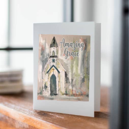 Amazing Grace Note Cards for wholesale by Mississippi Mae Monograms