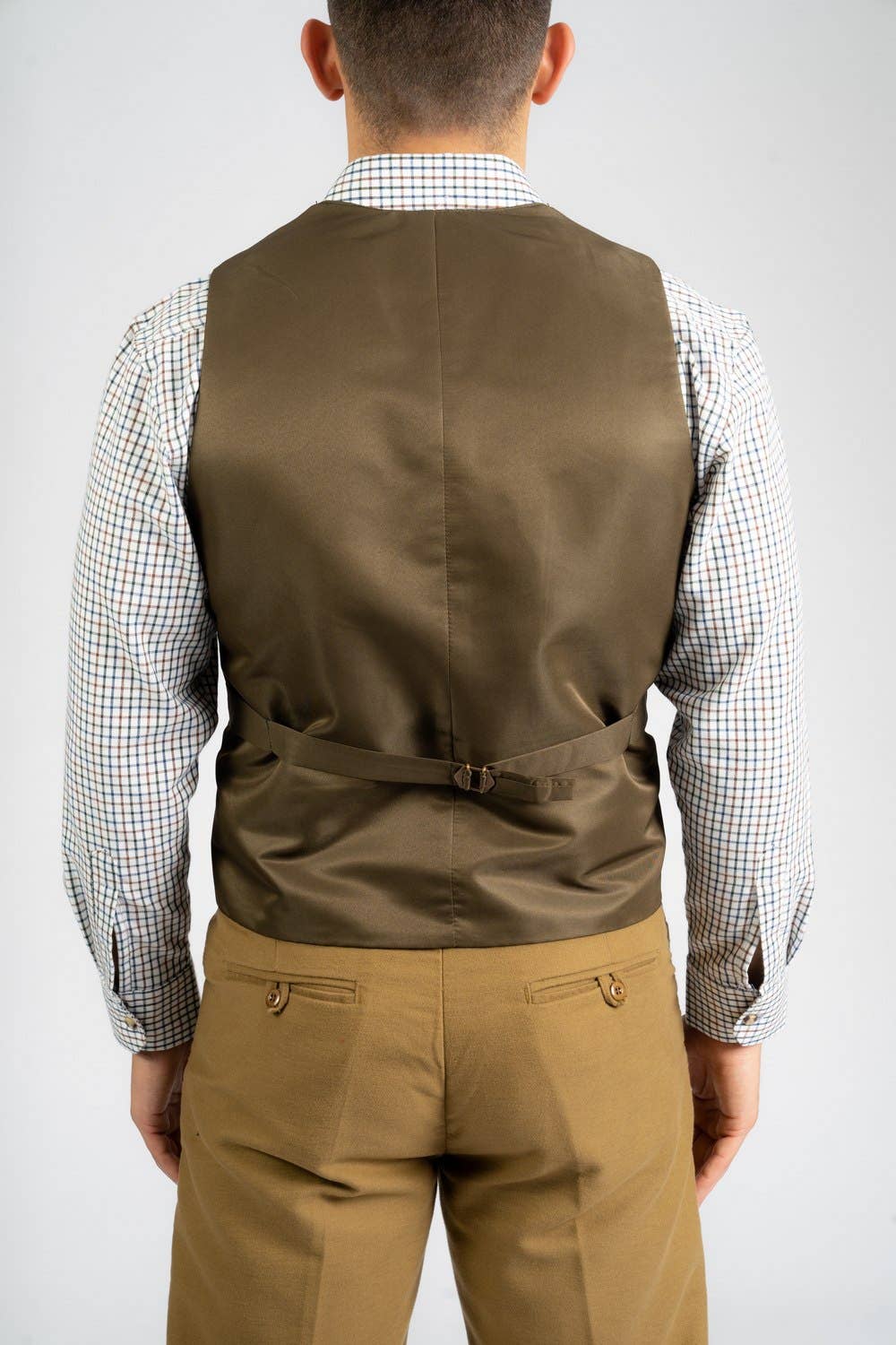 Carabou - Wholesale Suit Vest - Men's - Moleskin Waistcoat6