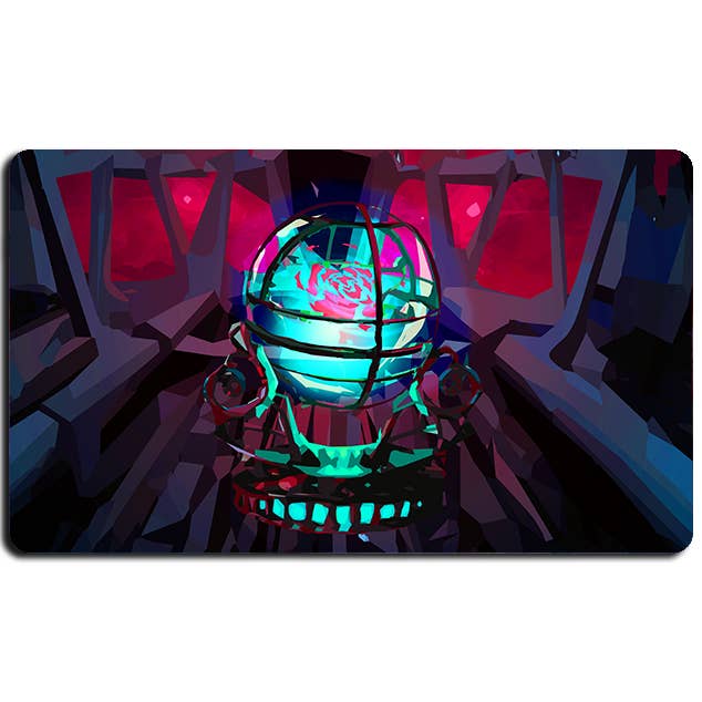 Black Rose - Playmat for wholesale by Allen Panakal Art