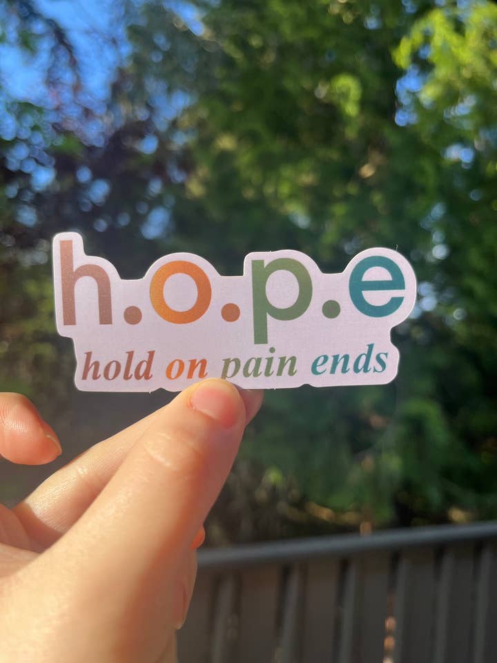 Mental Health Waterproof Vinyl Sticker for Laptops for wholesale by TTN Stickers