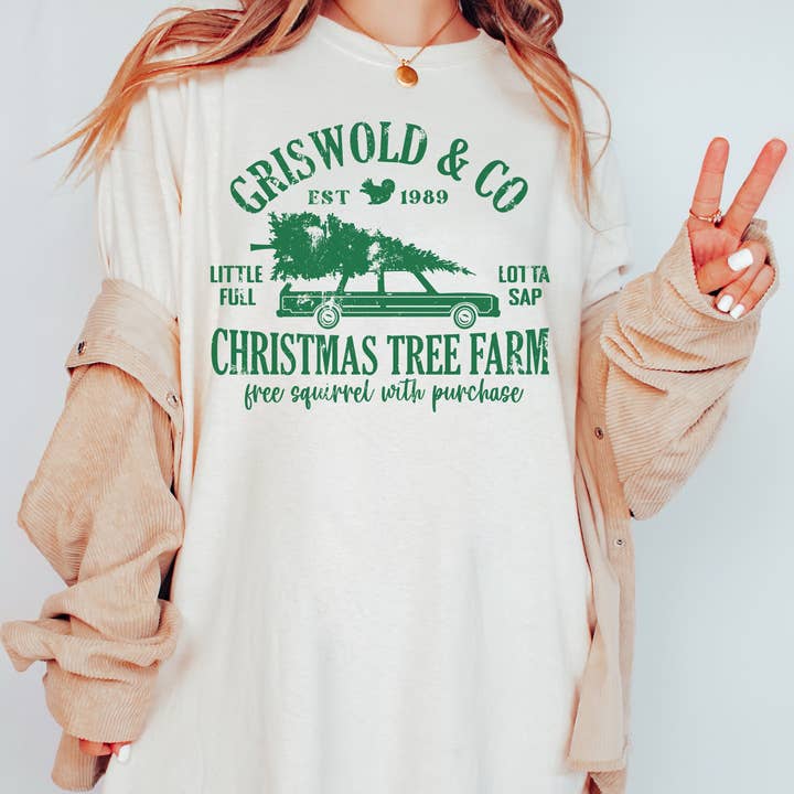 Chloe Vs Tank - Wholesale T-Shirt (Graphic) - Unisex - Griswold Tree Farm Tee *4 Colors (S-3X) 12