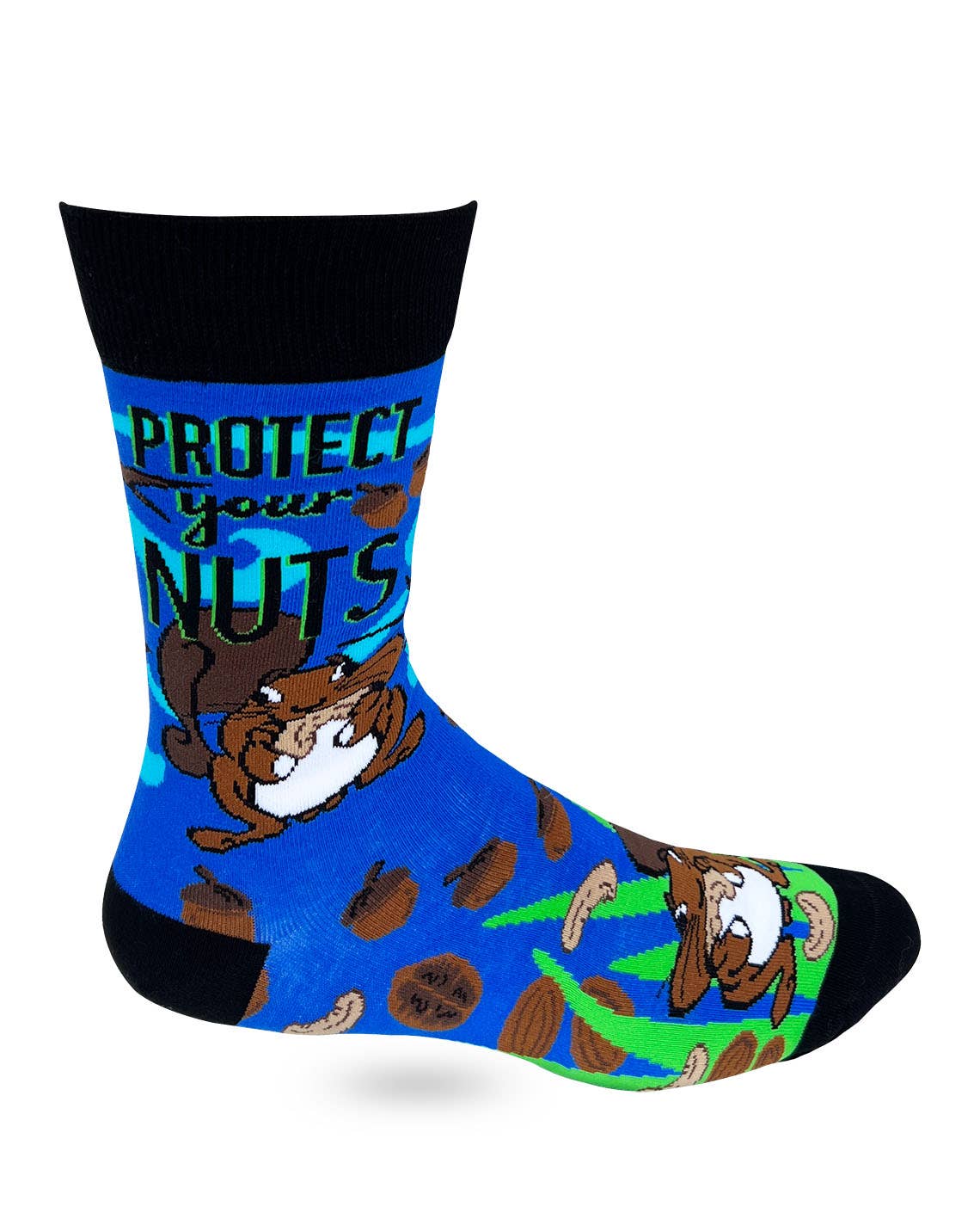 Fabdaz - Wholesale Socks - Men's - Protect Your Nuts Men's Novelty Crew Socks1