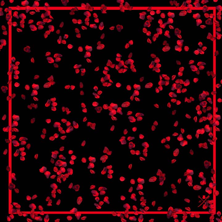 Quadrado de bolso Love Knows No Borders por atacado de Gentleman Rogue