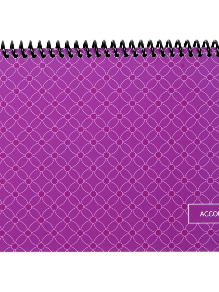 The Superior Check and Debit Card Register - Purple, Wide for wholesale by The Superior Register