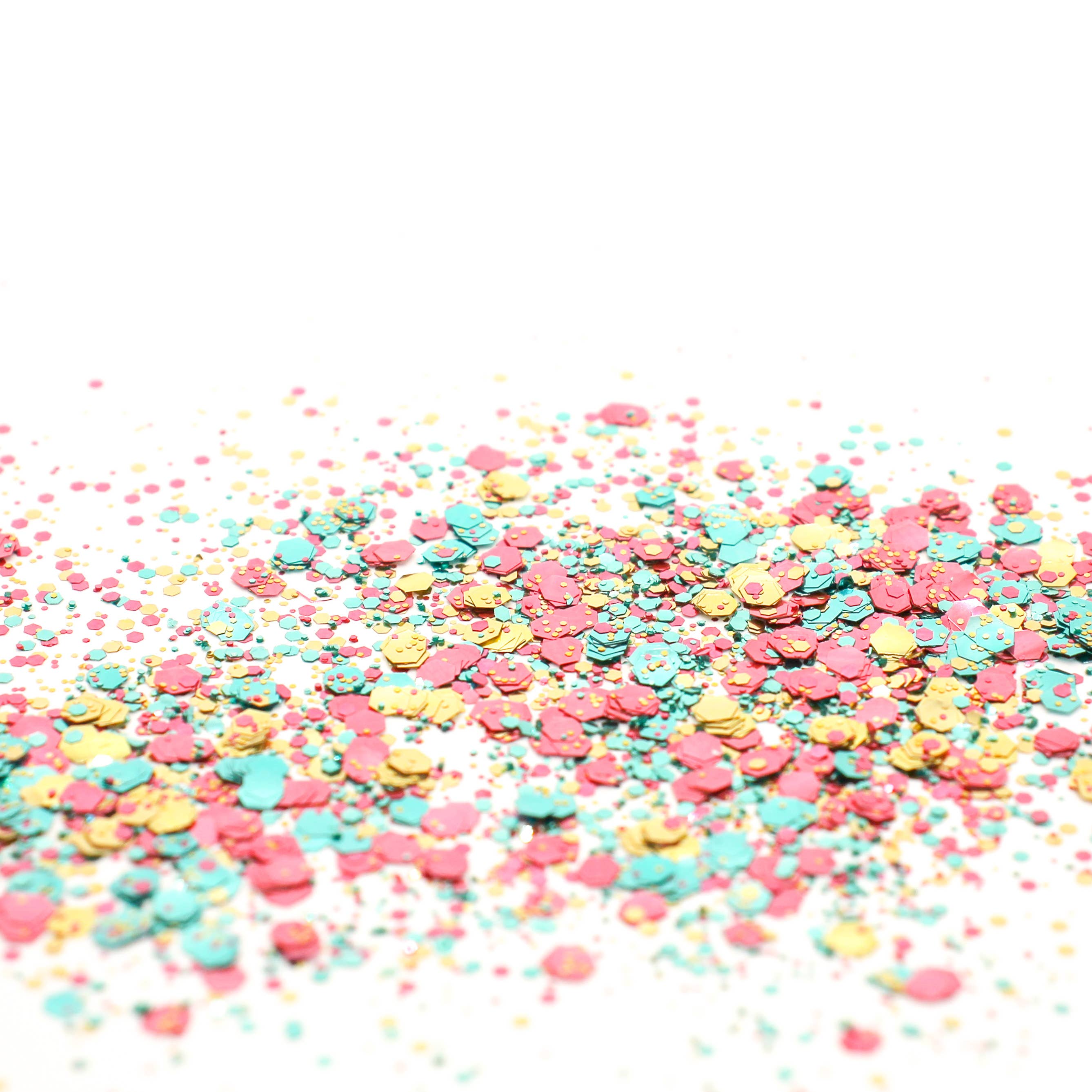 Sparkle Town – wholesale Body glitter/shimmer – Happiness Mix Biodegradable Glitter - 5ml Pot3