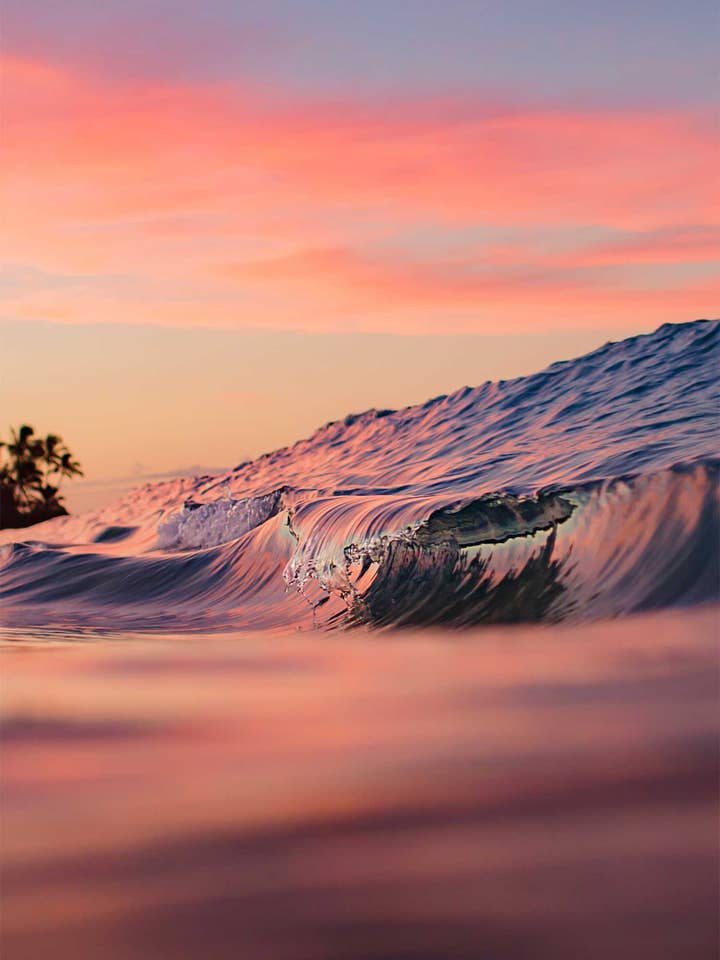 Coucher de soleil immobile pour la vente par Love + Water Photography