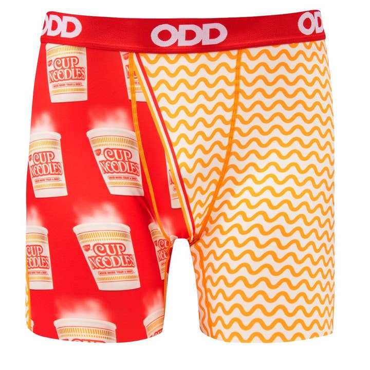 Cup Noodles Split - Mens Boxer Briefs for wholesale by Odd Sox
