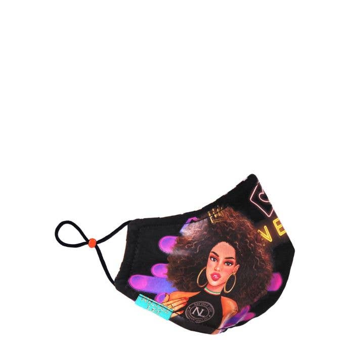 Nicole Lee - Wholesale Protective Face Mask/Shield - Mascarilla/Cubreboca Con Estampado De Filtro Sintético40
