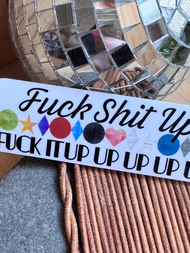 F* Foutre le bordel ! pour la vente par Carey Dailey Creations