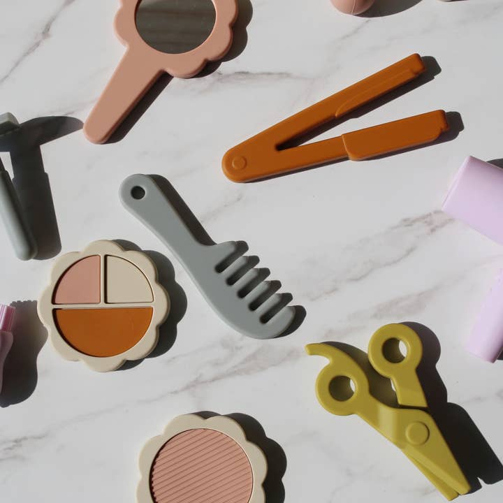 Marlowe & Co - Wholesale Toy Set - Kids - Silicone Hair and Makeup Play Set16